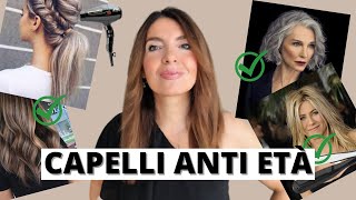 TAGLI DI CAPELLI ANTI ETÀ PER SEMBRARE PIÙ GIOVANI over 50  TENDENZE capelli 2022 [upl. by Wesla]