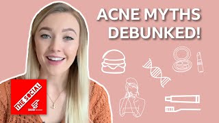 We Debunk Five Common Myths About Acne [upl. by Yalonda92]