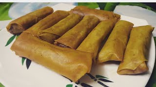 Shezwan Chicken Spring Roll Ramzan Special Make N Freeze [upl. by Rochell]