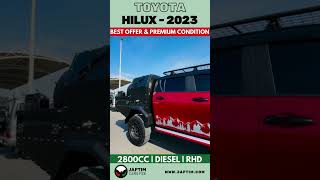 TOYOTA HILUX 2023  4x4  HEAVY MODIFICATION  RED BODY COLOR  Complete Review [upl. by Abroms]