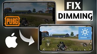 Fix iPhone Automatic Low Brightness while Playing Pubg  iPhone Screen Dimming Automatically [upl. by Lexis]