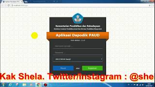 Tutorial Lengkap Instalasi Dapodik PAUDNI Versi 310 Semester Ganjil 20172018 [upl. by Ylreveb]