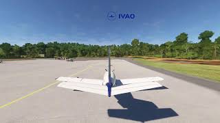 IVAO VFR Caribbean World Tour 2024 Leg16 [upl. by Eceeryt861]