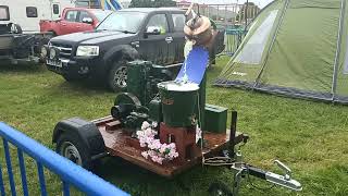 Stationarystatic Engines at Vale Vintage Machinery Show Flintshire 2024 [upl. by Dorrahs454]