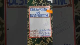 psychiatric Drug study on desipramine [upl. by Ssenav887]