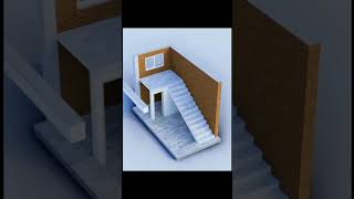 How To Make Staircase ❓ Toilet And Bathroom Under Staircase 🚿 ll [upl. by Mourant]