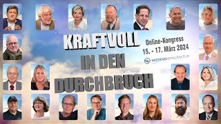 Kraftvoll in den Durchbruch  OnlineKongress 2024 [upl. by Nicolas]