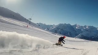 Mayrhofen Austria Snowboarding 2018 [upl. by Eiggam]