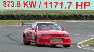 Brad Sherriff Record Breaking 1170rwhp  9377rpm R32 Skyline Sports Sedan RB26 sound Bathurst 327kph [upl. by Raveaux78]