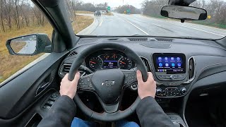 2023 Chevrolet Equinox RS  POV Test Drive Binaural Audio [upl. by Eldwen]