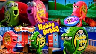 Hubba Bubba Bubble Tape Gum Funny Commercials Big Bubbles No Troubles [upl. by Carrel580]