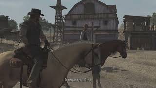 Red Dead Redemption Racing Against Bonnie On The Kentucky Saddler [upl. by Gnuh]