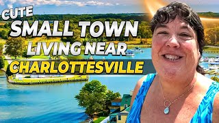 Cutest Small Town Near Charlottesville VA Scottsville Virginia Area [upl. by Eissahc]