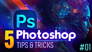 5 Amazing Photoshop Tips amp Tricks Ep01 [upl. by Ecirrehs]