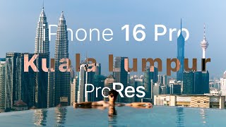 iPhone 16 Pro  Cinematic  4K  Apple Log  ProRes HQ [upl. by Borries]