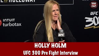 Holly Holm responds to Ronda Rousey concussion comments “She wasn’t better than me” [upl. by Nwahsyt252]