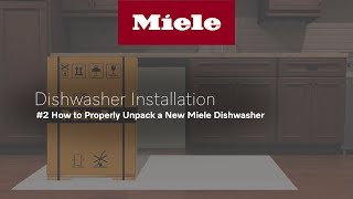 Unpacking Your New Miele Dishwasher Heres What to Know [upl. by Crissy]