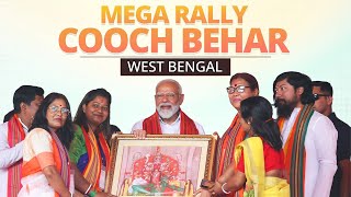 PM Modi Live  Public meeting in Cooch Behar West Bengal  Lok Sabha Election 2024 [upl. by Wrench830]