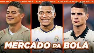 REVELADO O SALÁRIO DE MBAPPÉ NO REAL MADRID│CORINTHIANS MONITORA LAMELA e  Mercado da Bola 2024 [upl. by Alamat]