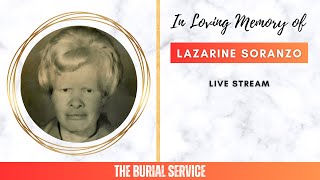 Celebrating the life of Lazarine Soranzo [upl. by Hillell]