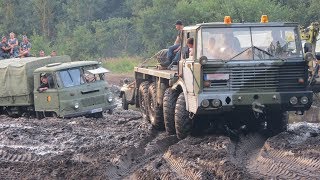 16 Ostblocktreffen Pütnitz 2017  Bergung ГАЗ66 LO 2002A УАЗ469 LADA Niva [upl. by Aicac]