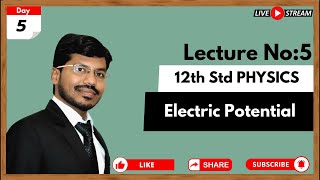 12th Electric Potential  Hollow Charge Sphere  Lecture No 5  Physics  By Prashant Sir [upl. by Suhpesoj]