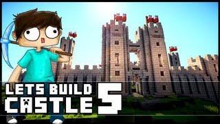 Minecraft Lets Build Castle  Part 5 [upl. by Franci]