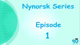 Learn Norwegain nynorsk episode 1 [upl. by Yevoc]