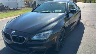 2013 BMW 650i 93k 28442 walk around [upl. by Suryc31]