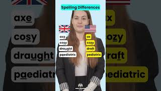 British English vs American English Spelling Differences part 5 shorts [upl. by Gram]