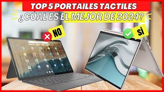 TOP 5 Mejores Ordenadores Portatiles Tactiles 2024  ¡¡NO COMPRES Sin Ver Esto [upl. by Okimat]