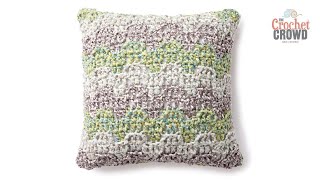 Crochet Mellow Bargello Pillow [upl. by Robena]