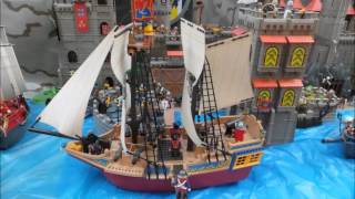 Playmobil 4290 Large Pirate Ship  Piratenschiff [upl. by Pawsner]