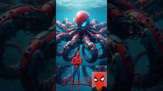 Superheroes But Octopus robot ❤️🔥🥰 Avengers vs DC avengers shorts marvel [upl. by Klara]