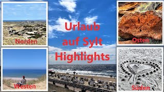 Urlaub auf Sylt  Highlights von HörnumOdde bis zum EllenbogenList im Norden52021 4k [upl. by Perr771]