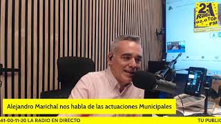 Alejandro Marichal nos habla de las actuaciones Municipales [upl. by Leemaj510]