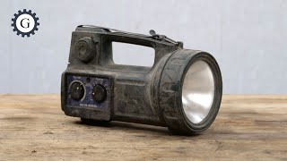 Vintage Radio Flashlight LED Conversion [upl. by Lledra954]