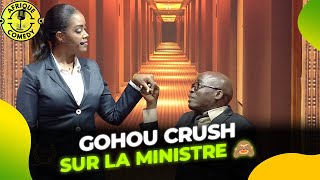 Gohou met tout le monde dans palabre en draguant Madame la Ministre   Le Parlement du Rire [upl. by Yendroc]