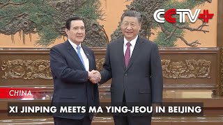 Xi Jinping Meets Ma YingJeou in Beijing [upl. by Inahs316]