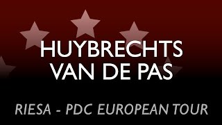 PDC European Tour Riesa  Huybrechts vs van de Pas  SEMI FINAL [upl. by Heck]