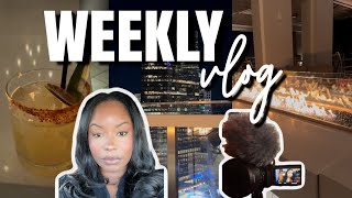 MY FIRST VLOG  ATL Usher Concert  Birthday Celebration  Baby shower  Makeup Haul amp more [upl. by Skcirdnek]