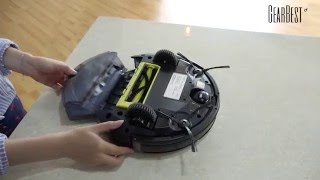 ILIFE A4 Smart Robotic Vacuum Cleaner  Gearbestcom [upl. by Hsirrap]