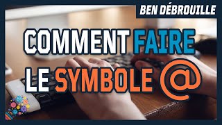 Comment faire le symbole arobase sur un clavier dordinateur [upl. by Wakefield11]