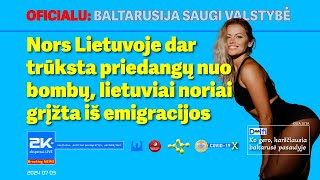 Pavilionio įstatymo dėl Ukrainos vėliavos Lietuvoje įteisinimo iki šiol nėra – žada ir netęsi [upl. by Siugram]