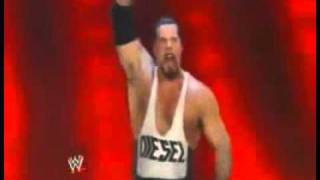 WWE Royal Rumble 2011 Diesel Kevin Nash Returns NEWS 19942011 [upl. by Aramo]