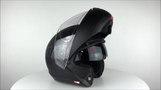 Schuberth C4 Black Matt Helmet  ChampionHelmetscom [upl. by Anna-Maria]