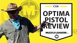 CVA Optima V2 Pistol Review  PP221SM  MuzzleLoaderscom [upl. by Ahsenauj]