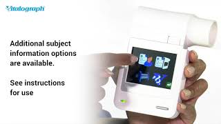 micro BT Smart Vitalograph Telehealth Solutions Introducing the Vitalograph micro BT Smart [upl. by Aninad]