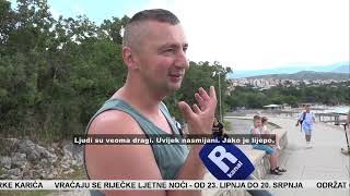 Novi Vinodolski bilježi dobre turističke brojke najčeši gosti – Hrvati [upl. by Neron540]