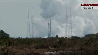 SpaceX test fires Falcon 9 rocket at Cape Canaveral [upl. by Brannon]